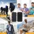 Import Solar Charger 20000mAh Portable Solar Power Bank with 1.5W Efficient Solar Panel Compass  LED Flashlight 2 Output Ports from China