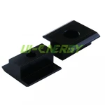 Solar extruded aluminum mid clamp or end clamp with bolt and nut