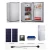 Import solar fridge freezer refrigeration system off grid refrigerator from China