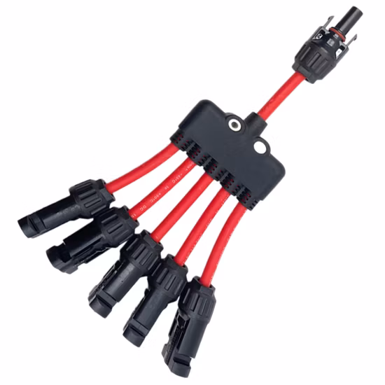 Solar Panel Connectors Y Branch Adapter Power Cable for Solar Panels