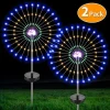 Solar Remote Control 105 LEDs 35 Copper Wires DIY Flowers Tree Fairy Lights 2 packed