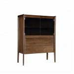 Solid wood antique dining sideboard table