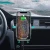 Import SOSLPAI high quality wireless charger car holder ABS+PC fabric 15w fast charging qi wireless car charger from China
