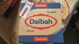 Spaghetti Dry Pasta 500 g Hard Wheat Daibah Brand Pasta made in Egypt Gluten Free Pasta Private Label Option