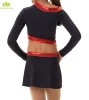 spandex products long sleeve cheerleading uniforms