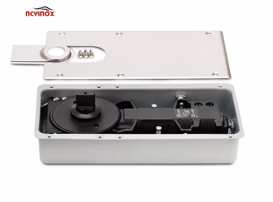Hydraulic Automatic 100kg Pivot Floor Spring Door Closer for Glass Door with 2-Way Opening