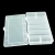 Import SPC105 EVEREST 208 * 119 * 33 mm Clear Storage Container with Removable Compartments Plastic Organizer Box from China