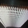 spray booth cardboard Andreae filter paper folded concertina filter
