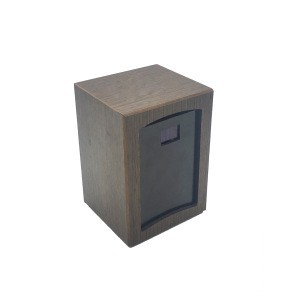Square Wooden restaurant  Napkin holder Box Wooden Tissue box wooden Tissue Storage box cover