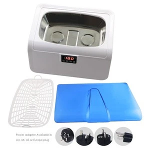 Stainless Steel 2.5L Digital Ultrasonic Cleaner Heater Jewelry Watches Glasses Dental Equipments Cleaning Tool w/ Timer