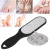Import Stainless Steel Double-Sided Foot Rasp File Callus Remover for The Feet white and black from China
