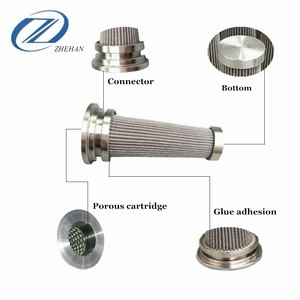 stainless steel filter cartridge hydraulic oil filters excavator filter for construction machinery excavator