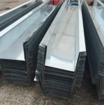 stainless steel gutter roofing gutter/Galvanized steel guttering