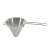 Import Stainless steel spaghetti strainer kitchen cooking conical strainer food mesh strainer from China