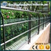 Stainless steel toughened safety glass for exterior glass railings