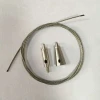 Stainless steel wire rope with connector for Led lights