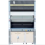 Standard  down return air intake type exhaust cabinet fume hood for organic chemistry lab, and a few inorganic chemistry