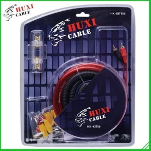 Standard specification,good price with high end 8AWG car AMP Wiring Kit