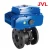 Import steam control14001 flanged hard seal electric motorized water ball valve from China