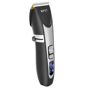 STOCK NPET Hair Clippers for Men 5 Speed Adjustable and Low Noise Professional Cordless Hair trimmer