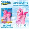 Summer New Kids outdoor automatic shooting machine toy blowing blaster Bubble Gun electric bubble blower unicorn bubbleguns