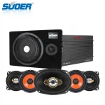Suoer SP-400B 20w 4 inch pp cone with rubber edge speakers audio auto speaker subwoofer 4 Ohm car speaker