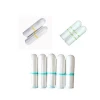 Super Absorbent Disposable Organic  100% Cotton Tampon Compact Applicator Tampon for Menstrual Period Clean
