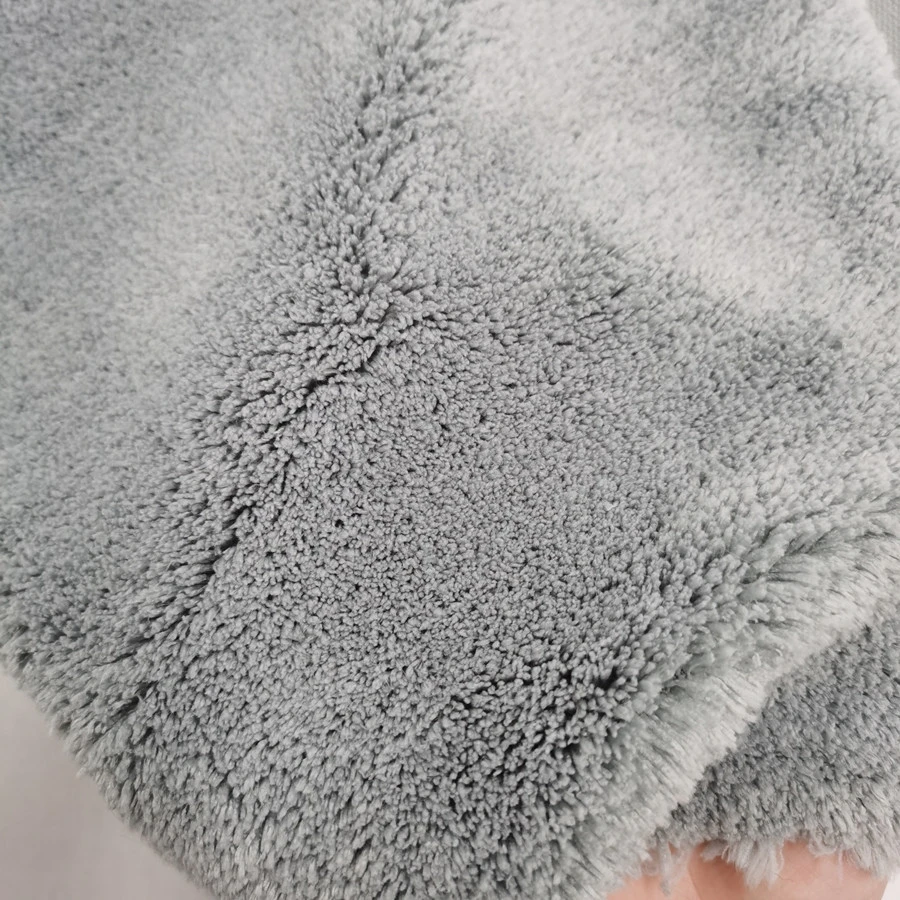 Super Soft Grey Blanket Coral Fleece Velvet Micro Fabric