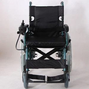 Supplie folding  lightweight handicapped wheelchairs with electric motor