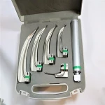 Surgical Instruments And Laryngoscope  and Fiber Optic Laryngoscope Set