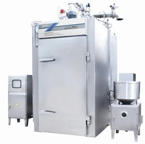 sus 304 industrial meat/fish/duck/chicken smoked machine smoke house for sale