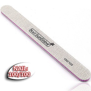 t Sandpaper Nail File for gel nails 180/240 Professional Manicure Buffer Pedicure Double-sided set de limas Nail Tools