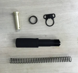 Tactical AR-15 Pistol Buffer Tube Kit foam-covered buffer tube (5 Combo Items)