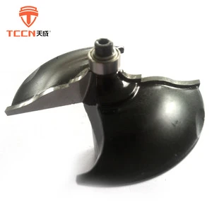 TCCN Trending Hot Products Black TCT Tungsten Carbide Milling Cutter Router Bits