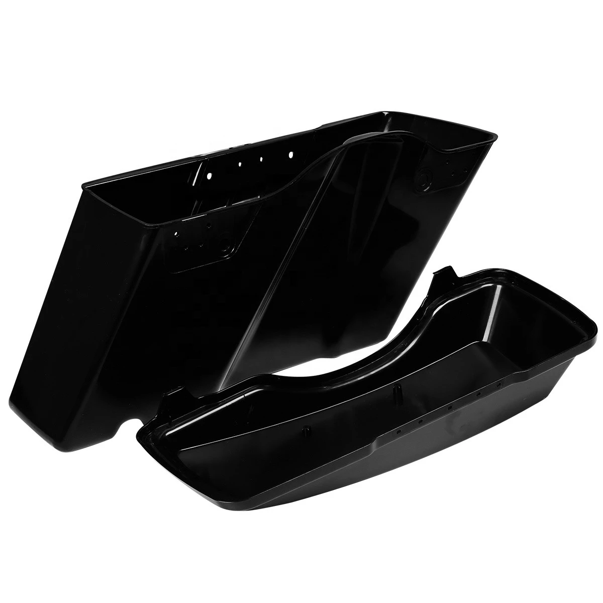 TCMT For Harley Saddlebags XF111508-01-UP Unpainted Hard Saddlebags Saddle bags Fit For Harley Touring Road King Glide 94-13
