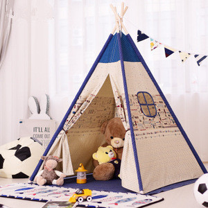 canvas play teepee