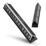 Temporary Car Parking Card Auto Interior Accessories Phone Number Card