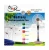 Import TG 401 Air Cooling Appliance Electric cooling Solar Rechargeable Pedestal Stand Fan from China