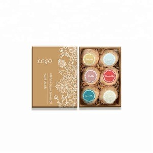 The 8 set of bath bomb Spa Fizzies - Best Gift Idea - Relaxing Bath with Moisturizing Shea Butter and Jojoba Oil
