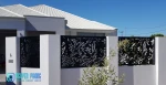 The Best Customized Galvanized Metal Fence Laser Cut Privacy Fencing Panel Temporary Swimming Pool Fence