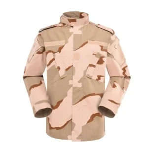 Three Color Desert Camo Color Combat Rip-Stop Tactical Uniform
