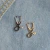 Import Tiny Metal Stethoscope Doctors Nurse Student Jacket Coat custom iron brooch Shirt Collar medical metal enamel lapel pin from China