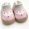 toddler baby shoes soft sole newborn Infant first walker cartoon owl fox cute animals home sock shoes