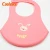Toddler Feeding Pocket manufacturer waterproof silicone baby bib with pocket for baby