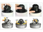 top 10 cctv camera factory china Dome vandal-proof IP66 weatherproof housing 1080P HD TVI CCTV camera