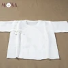 Top Quality Newborn Baby Gauze Underwear Top Made of Pure Cotton Gauze Infant Underwear White Japanese Style