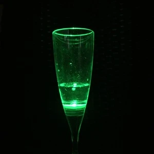 top quality restaurant supply & wedding supply led cup led flashing Champagne Flutes Cocktail Cup