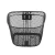 Import top-selling black bike basket steel wire/good quality strong bicycle front basket for sale from China