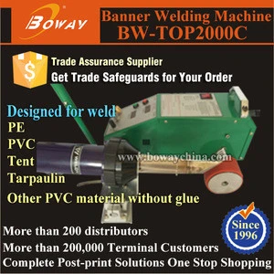 TOP2000C digital display graphic shop banner seam welder machine