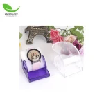 Transparent Plastic Watch Box Jelly Watch Box display Plastic blank watch cases